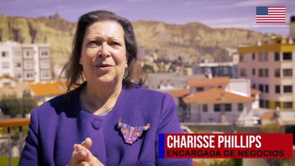 Charisse Phillips, encargada de Negocios de EEUU, finaliza su misión diplomática en Bolivia