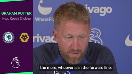 Potter discusses Aubameyang and Haaland comparison