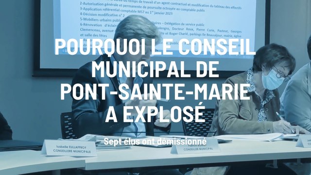 Pont-Sainte-Marie : le conseil municipal se déchire sur la gestion du maire