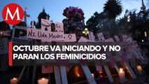 Van 6 feminicidios en lo que va de octubre en Jalisco