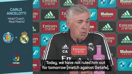 下载视频: Ancelotti discusses Benzema and players fitness ahead of Getafe clash