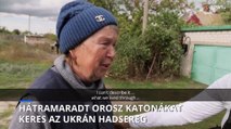 Hátramaradt orosz katonákat keres az ukrán hadsereg a felszabadított keleti területeken