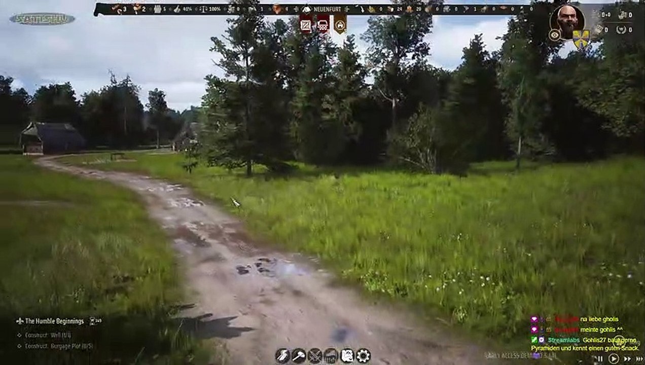 Die ersten Hütten stehen. (Part 2) | Manor Lords  |  Episode 3