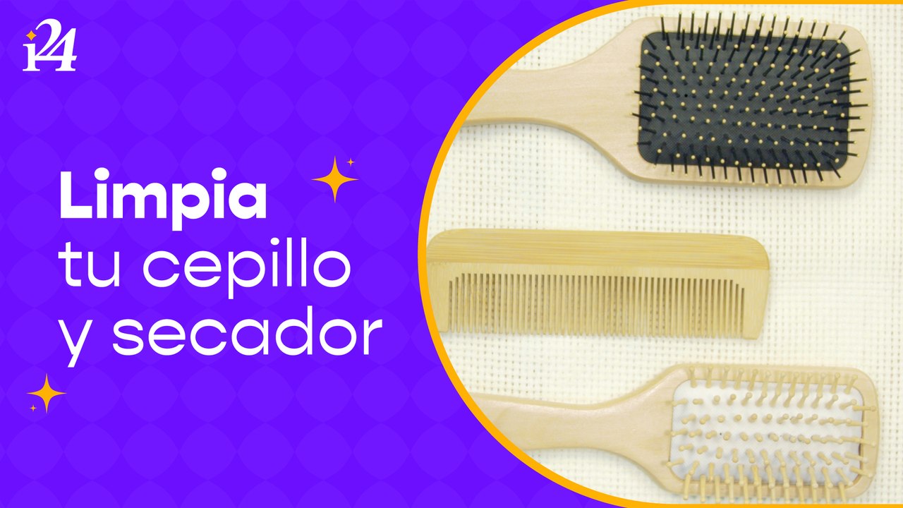 ¿Sabes cómo limpiar tu cepillo, secador y plancha?