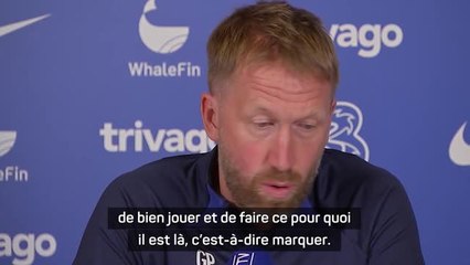 Chelsea - Potter : "Aubameyang travaille vraiment bien pour l'équipe"