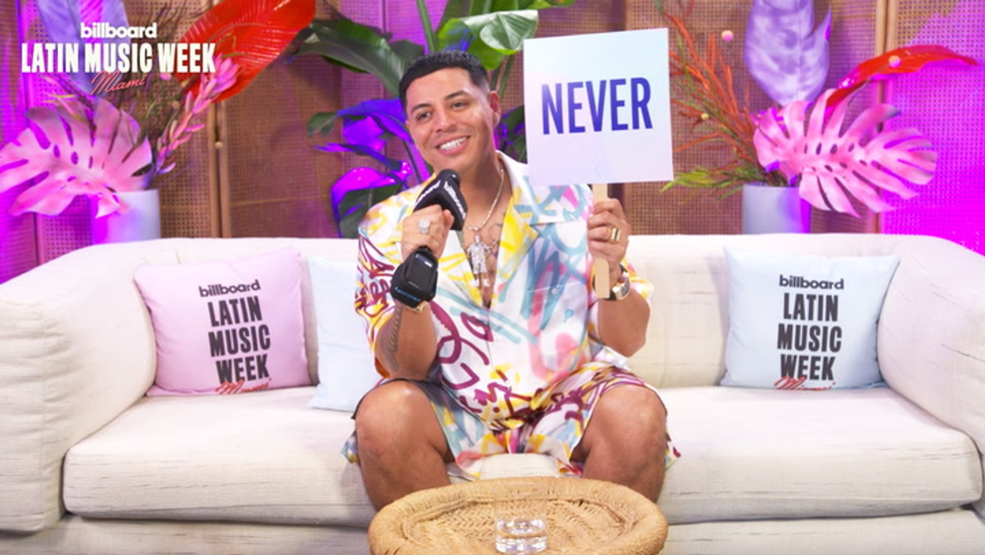 ⁣Eduin Caz Plays Never Have I Ever | 2022 Billboard Latin Music Week