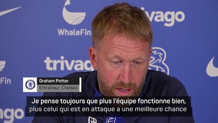Chelsea - Potter : "Aubameyang travaille vraiment bien pour l'équipe"