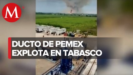 Explota ducto de Pemex en Huimanguillo; saldo de 1 muerto y un menor herido