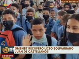 Nueva Esparta | GMBNBT rehabilitó la Unidad Educativa Liceo Bolivariano 