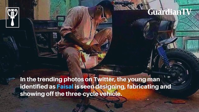 Kano indigene builds tricycle