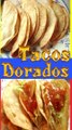 COMO HACER tacos dorados con papas