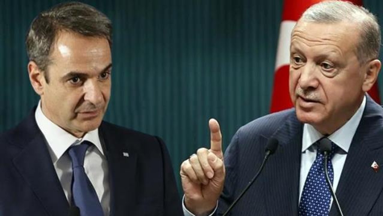 Cumhurbaşkanı Erdoğan'ın "Bir gece ansızın gelebiliriz" sözleri sorulan Miçotakis'ten Türkiye'ye küstah yaptırım tehdidi