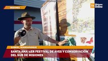 Santa Ana: 1er festival de aves y conservación del sur de Misiones