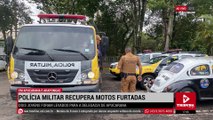 PM recupera motos furtadas em Apucarana e Arapongas