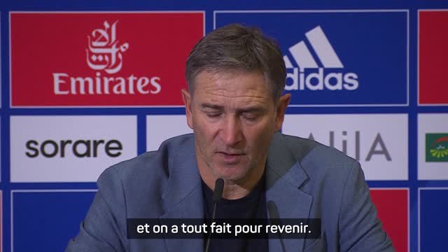 10e j. - Les regrets de Montanier après le nul à Lyon