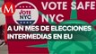 ¿Qué pueden perder o ganar los republicanos y los demócratas en las elecciones intermedias de EU?