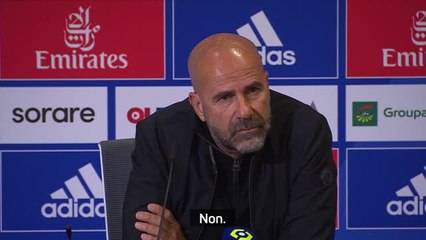 10e j. - Bosz : "Est-ce qu'il y a une fracture avec Lacazette ? Non"