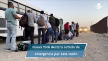 Ante llegada de miles de migrantes, Nueva York declara estado de emergencia