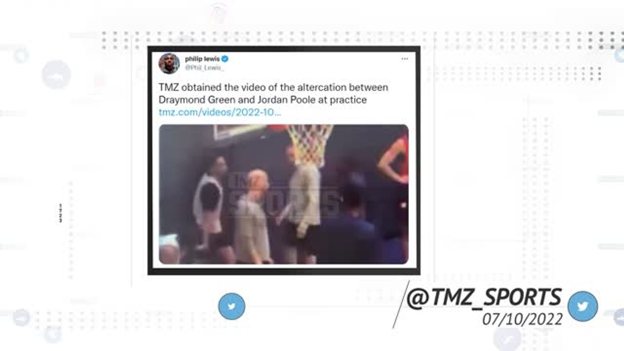 Socialeyesed - Draymond punches Warriors team-mate Poole