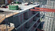 GTA 5 Spiderman Jumping Cars off Highest Buildings (Euphoria Physics-Ragdolls) Ep 100