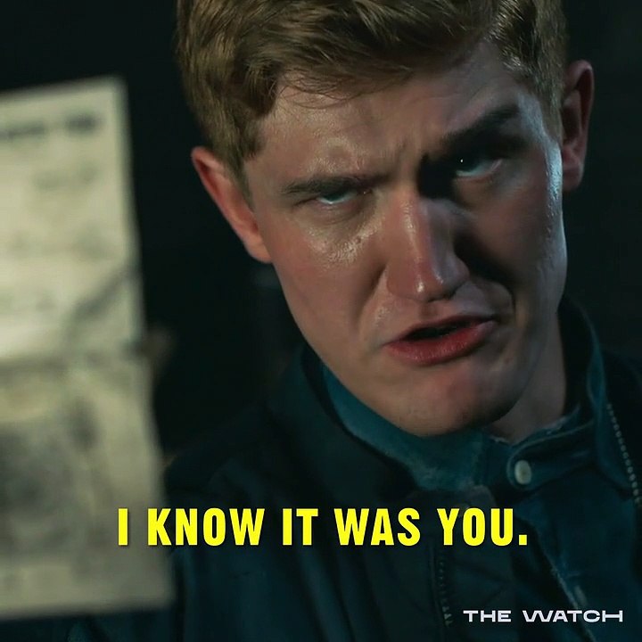 'Great Ar*se' Adam Hugill in Simon Allen's The Watch