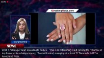 Pink diamond sells at auction for $57.73 million, becomes the most expensive ever per carat - 1break