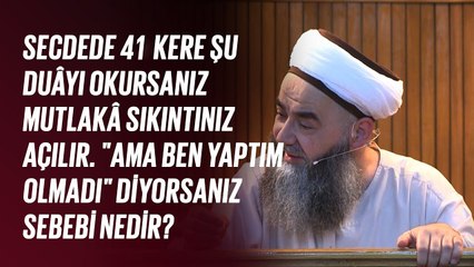 Secdede 41 Kere Şu Duâyı Okursanız Mutlakâ Sıkıntınız Açılır!