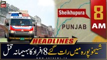 ARY News | Prime Time Headlines | 8 AM | 8th October 2022