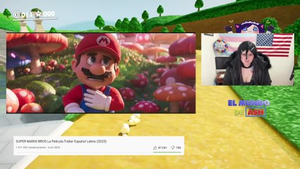 Maki Reacciona al trailer de Mario Bros la pelicula (Video Reaccion)