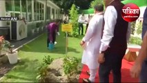 BJP राष्ट्रीय अध्यक्ष जेपी नड्डा ने गुवाहाटी स्टेट गेस्ट हाउस में किया पौधारोपण; देखें वीडियो