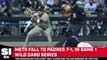 Mets Fall To Padres In Game 1