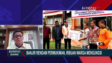 Ribuan Warga Aceh Utara Mengungsi Akibat Banjir, Bantuan Akan Segera Didistribusikan