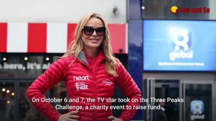 Britain's Got Talent's Amanda Holden takes on the Three Peaks Challenge