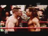 John Cena vs Shawn Michaels story before Wrestlemania 23