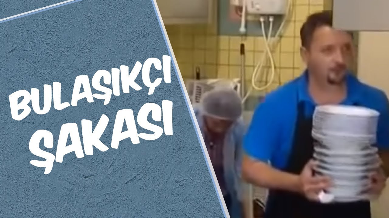 Mustafa Karadeniz - Bulaşıkcı Şakası