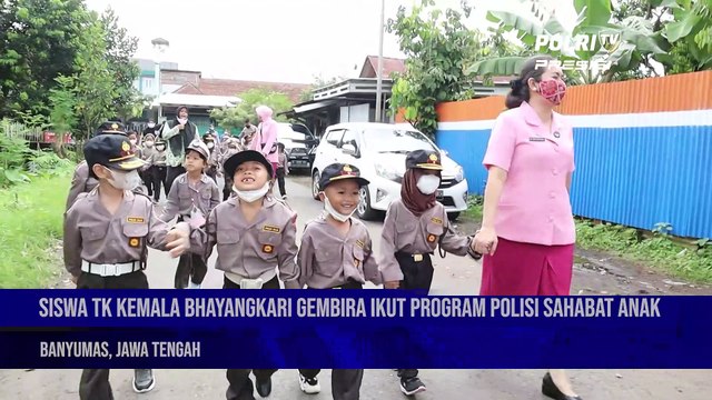 Satlantas Polresta Banyumas Gelar Program Polisi Sahabat Anak Dalam Rangka Operasi Zebra Candi 2022