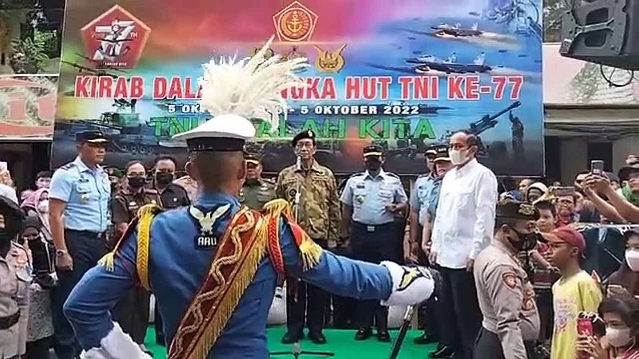 KIRAB HUT TNI KE 77 DIMALIOBORO