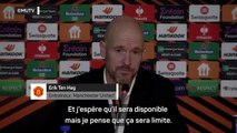 Manchester United - Ten Hag annonce Varane incertain et cherche la régularité