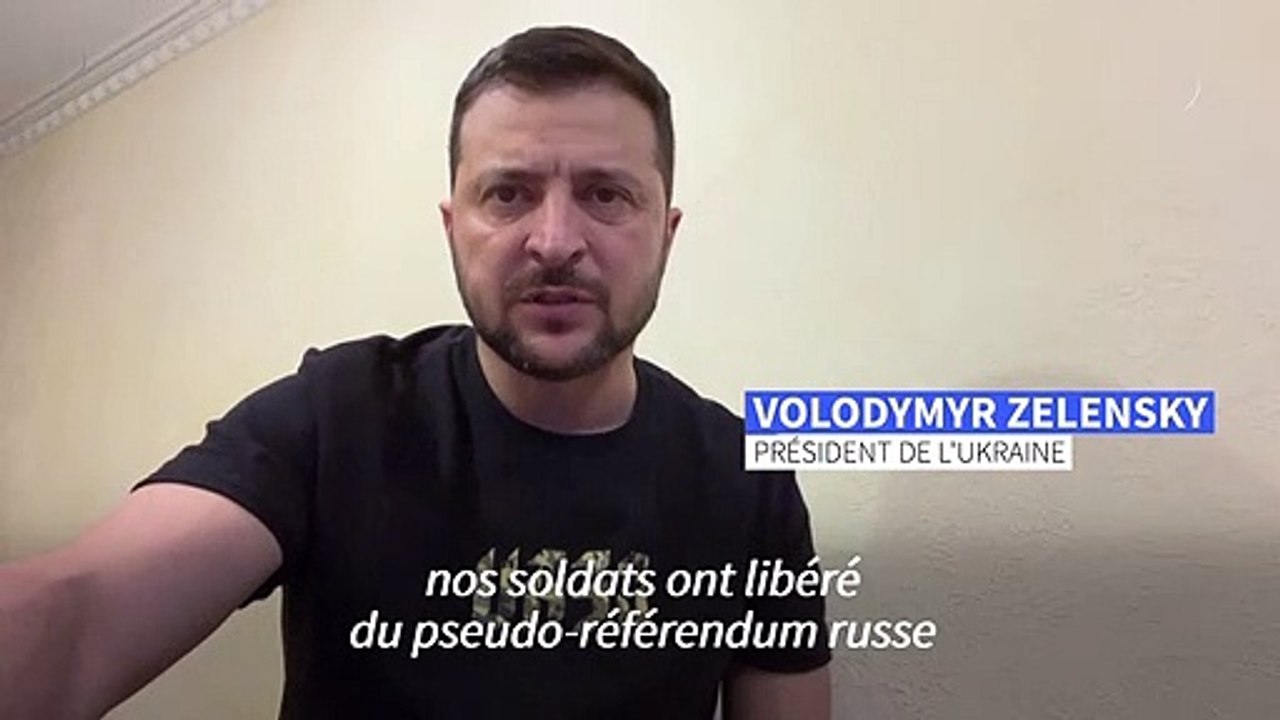 Ukraine: près de 2.500 km2 de territoires libérés dans la dernière contre-offensive (Zelensky)