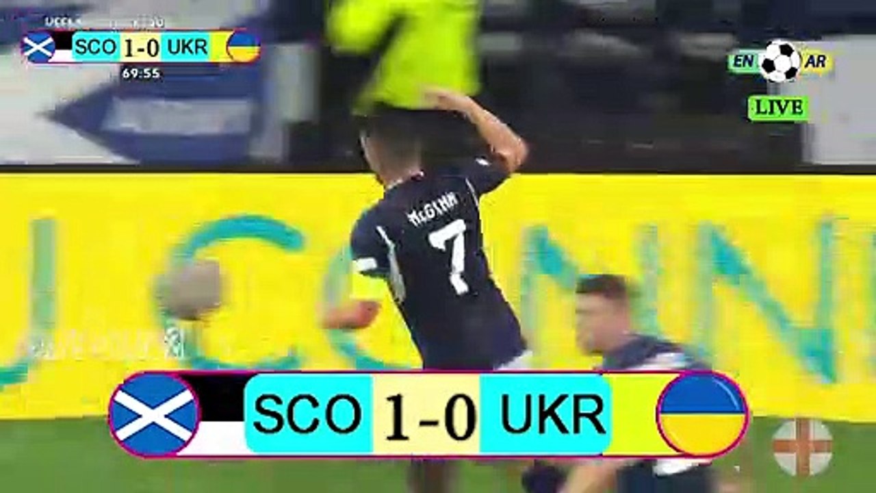 Scotland 3-0 Ukraine / أوكرانيا0-3إسكوتلندا -  UEFA Nations League2022  دوري الأمم الأوروبية 21/9/2022