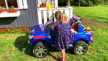 Ride on Toy Cars with Baby Doll – Kid's Video