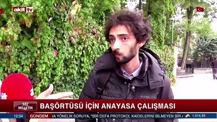Başörtüsü için Anayasa çalışması