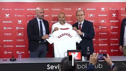 Séville - Sampaoli présenté comme nouvel entraîneur