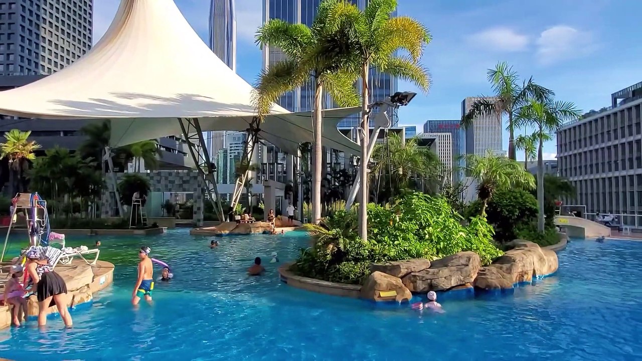 Rooftop swimming pool
