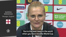 England haven't won the World Cup yet - Wiegman not complacent