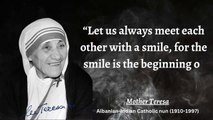 Powerful motivational quotes of mother Teresa || #motivational #inspirationalquotes