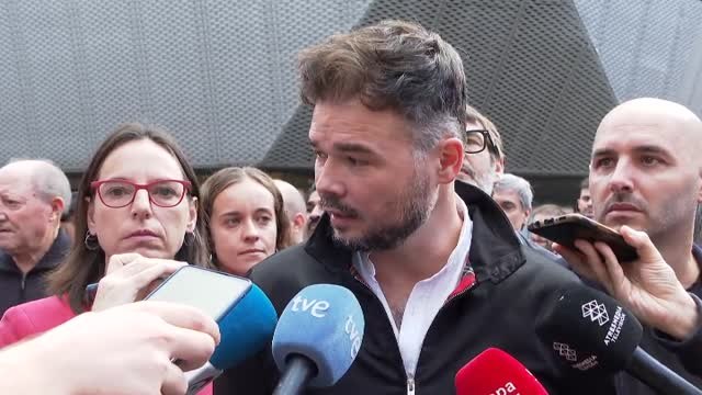 Gabriel Rufián sobre la ruptura del Govern: Son momentos graves y a Esquerra Republicana no le temblará el pulso