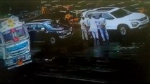 एमपी:कांग्रेस विधायक की दबंगई, कार चालक को रोककर बीच सड़क पर पीटा