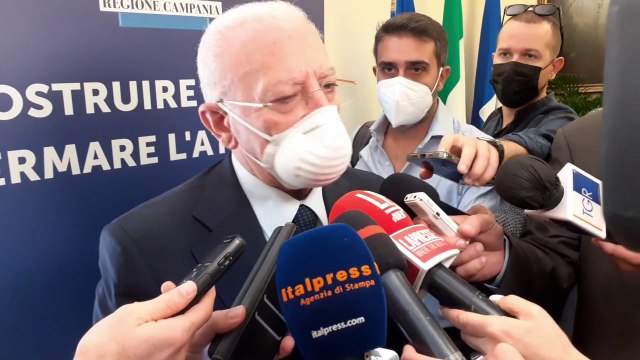 De Luca Il 28 a Napoli mobilitazione per la pace in Ucraina