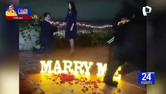 México: Oso interrumpe pedida de matrimonio y se hace viral